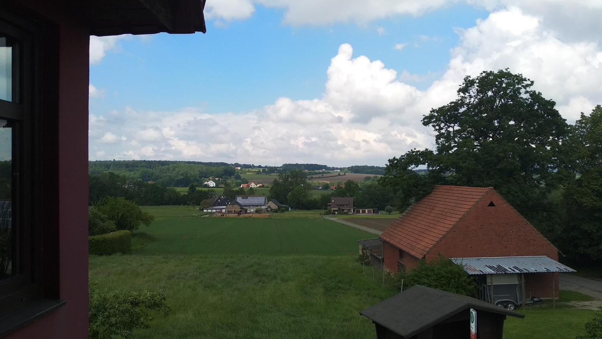 Sonnige Ferienwohnung Am Sternberg Extertal Bagian luar foto